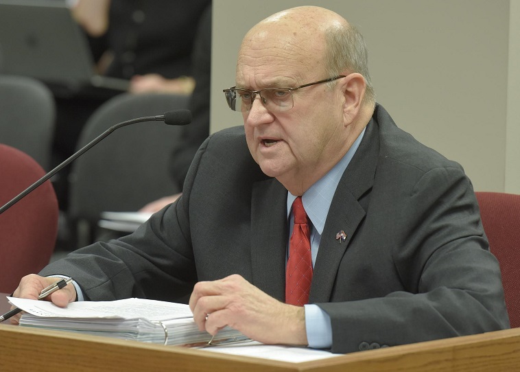 Senator Dan Brown is the sponsor of SB 19, a right-to-work bill now making its way through the Missouri House. (photo; Tim Bommel, Missouri House Communications)
